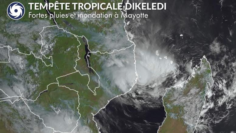 Cyclone Dikeledi : vers une amélioration pour Mayotte