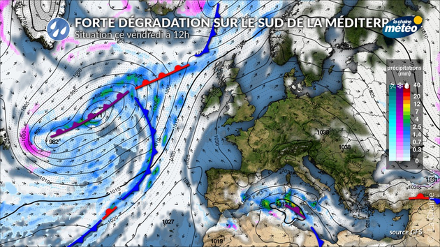 Une dépression se creusera sur la Tunisie ce vendredi Actualités étranger