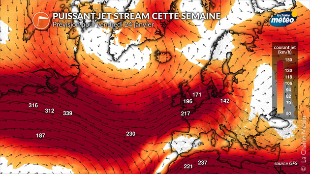 Un puissant jet stream traversera l Actualités France