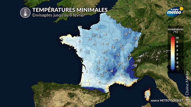 Des gelées modérées mais généralisées la semaine prochaine Actualités France