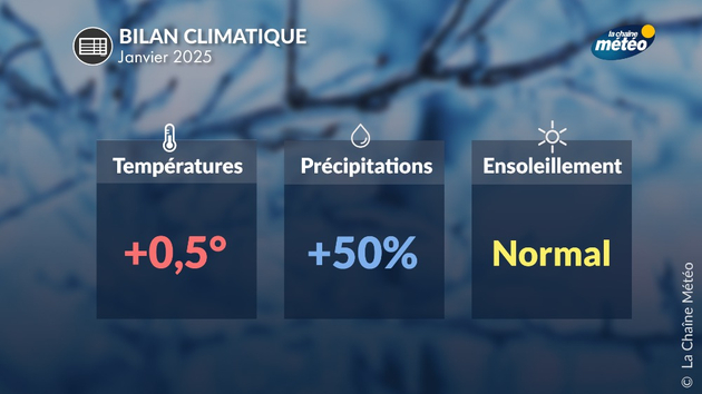 Bilan climatique de janvier 2025 Actualités France