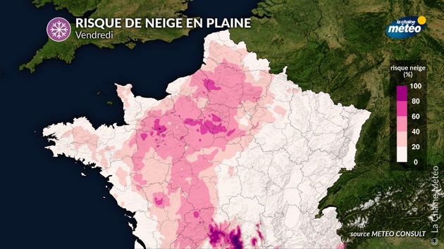 Risque de neige Actualités France