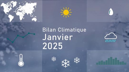 Bilan climatique de janvier 2025