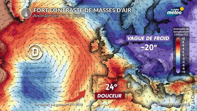 Fort contraste de masses d Actualités France