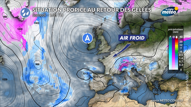 Situation propice aux gelées Actualités France
