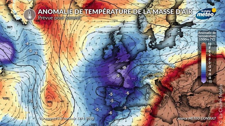 Le froid s'installe pour une semaine avec de la neige et des gelées