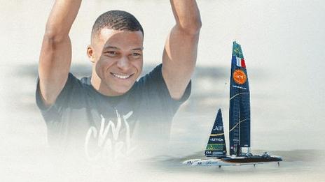 Kylian Mbappé embarque avec l’équipe de France SailGP et hisse les voiles de l’inspiration