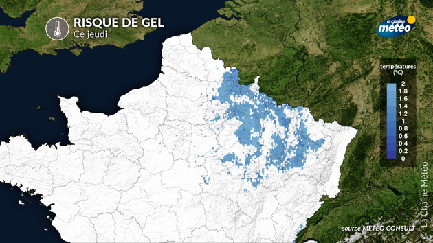 Risque de gel samedi  Actualités France
