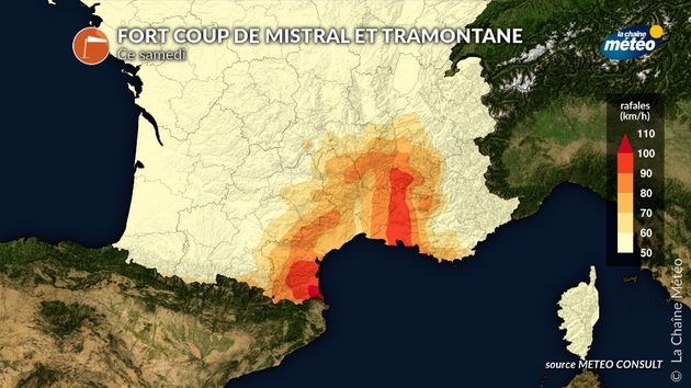 Fort coup de mistral et tramontane Actualités France