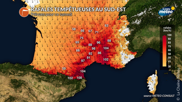 Vent très fort Actualités France