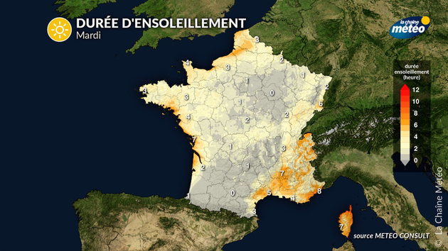 Ensoleillent ce mardi Actualités France