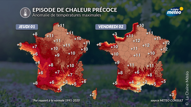 Chaleur précoce Actualités France