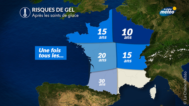 Quel risque de gel après les Saints de glace ? Actualités France