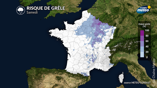 Risque de grêle samedi Actualités France
