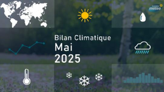 Bilan climatique de mai 2025