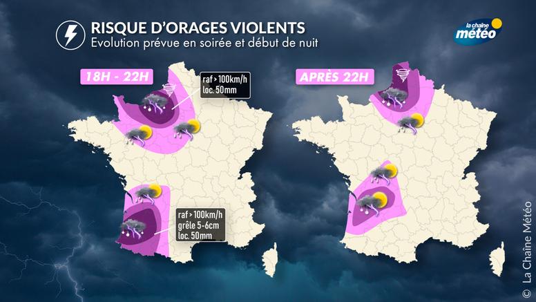 Pourquoi les orages de ce vendredi risquent d'être particulièrement violents ?