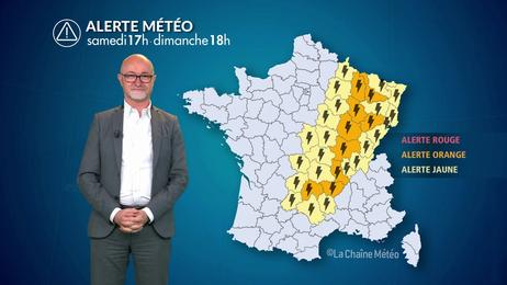 Alerte aux forts orages ce week-end