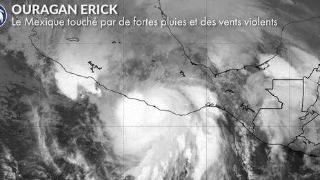 Ouragan Erick : le sud-ouest du Mexique frappé par un cyclone de catégorie 3, vents à plus de 200 km/h