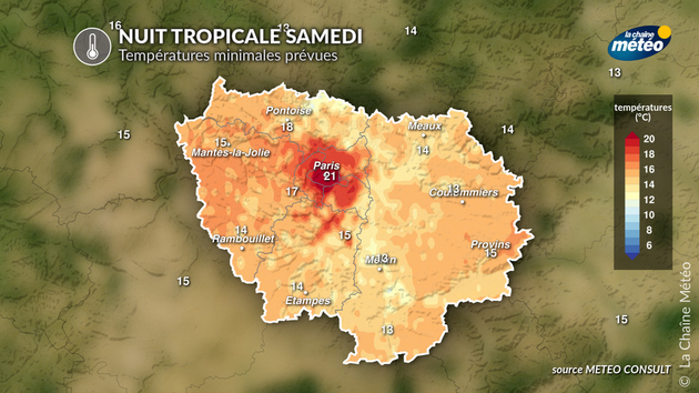 Nuit tropicale samedi Actualités France
