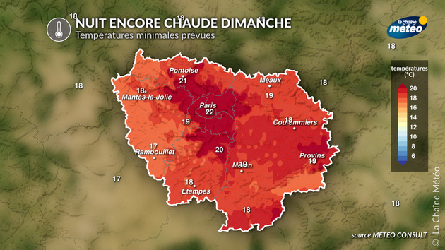 La nuit de dimanche sera la plus chaude Actualités France