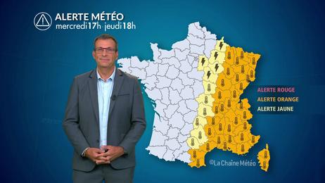 Fin de l'alerte ROUGE et poursuite de la canicule au sud-est