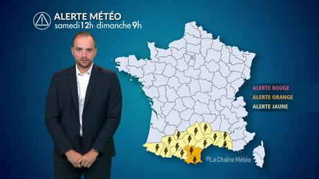 Orages forts dans l'extrême sud samedi