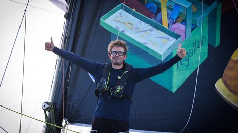 Fabien Delahaye s’impose en solitaire sur l’étape retour des Sables-Horta-Les Sables