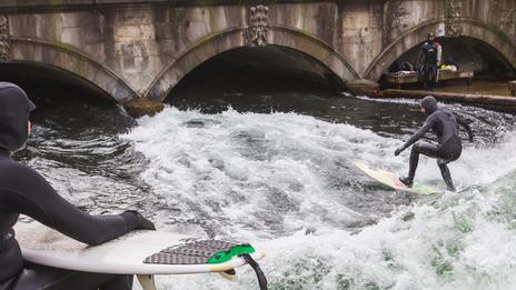 Envie de surf ? Direction… Munich !