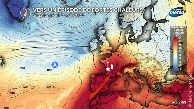 Vague de chaleur en Europe Actualités France