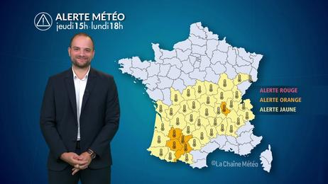 Vague de chaleur caniculaire de grande ampleur