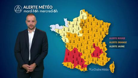 Canicule de grande ampleur, intensité historique