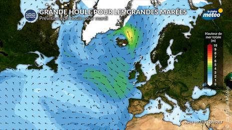 Grandes marées cette semaine : coefficient 106 ce mardi