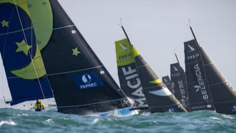 Départ de l’étape 2 de La Solitaire de Figaro Paprec : l’étape de tous les dangers