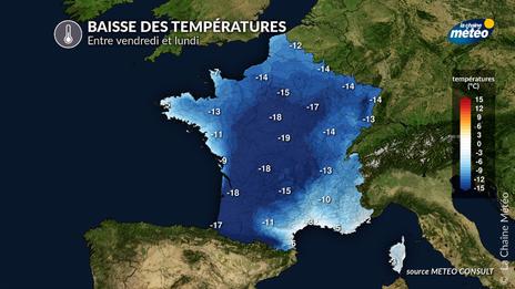 Dégringolade des températures : de juillet à octobre en moins de 48 heures