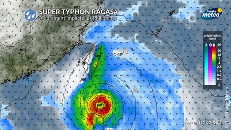 Super typhon Ragasa : vents destructeurs et pluies diluviennes frappent le nord des Philippines