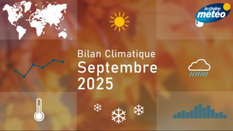 Bilan météo de septembre 2025 : entre pic de chaleur et coup de frais, records de pluie au nord-est