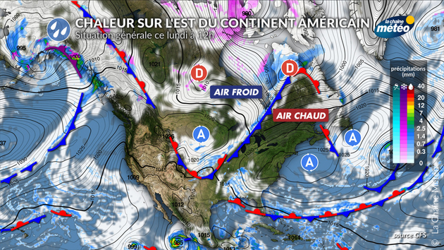 Vague de chaleur sur l Actualités étranger