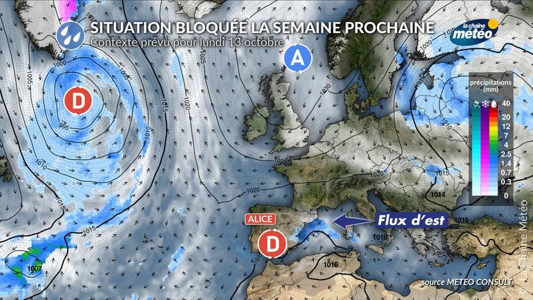 Tempête Alice : une nouvelle dépression menace l’Espagne et les Baléares, avec un risque d’inondations