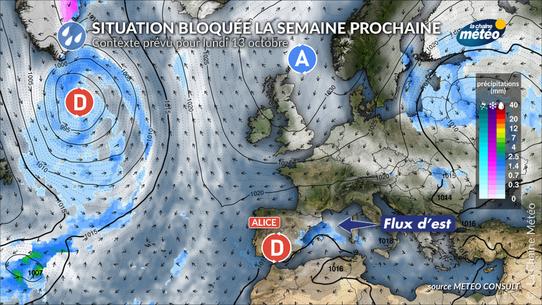 Tempête Alice en Espagne