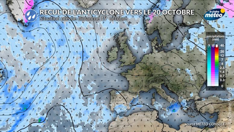 Blocage anticyclonique : à quand le retour des pluies en France ?