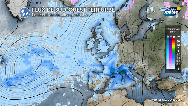 Un flux dépressionnaire se profile pour la semaine prochaine Actualités France