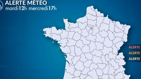 Orages en Corse : fortes pluies, grêle et vents violents attendus jusqu’à mercredi