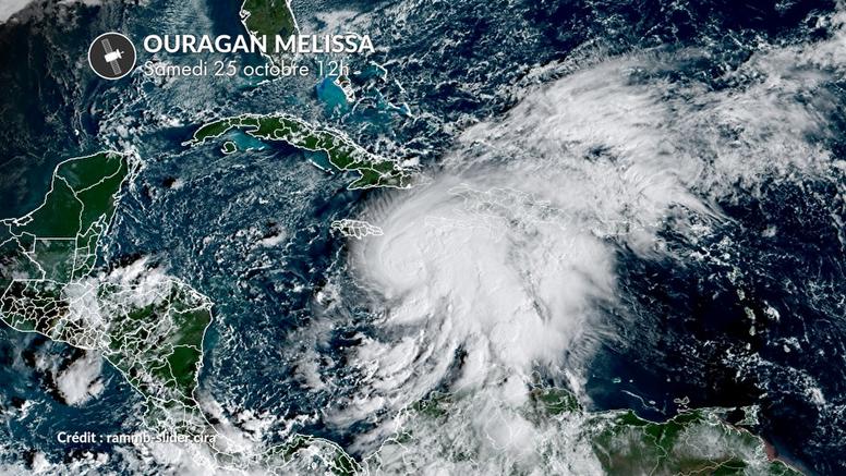 Ouragan Melissa : alerte maximale en Jamaïque, sur Cuba et Haïti ce week-end