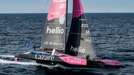 Transat Café L’Or : FLASH INFO – L’Ocean Fifty Lazare x Hellio chavire en Atlantique