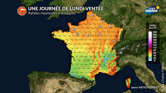 Un lundi venté Actualités France