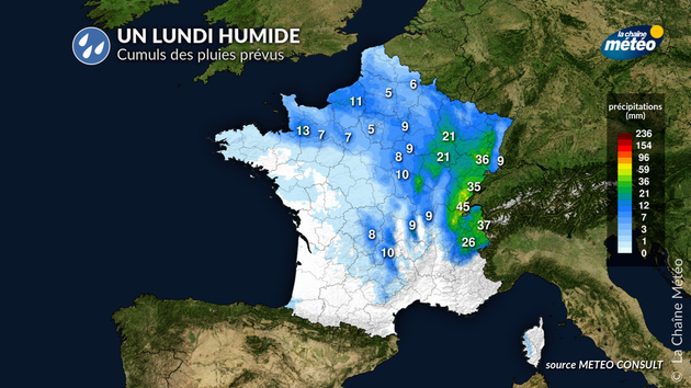 Un lundi humide Actualités France