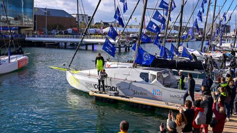 Transat Café L'Or :  les Class40 feront étape à La Corogne