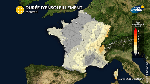 Encore beaucoup de gris pour ce mercredi Actualités France