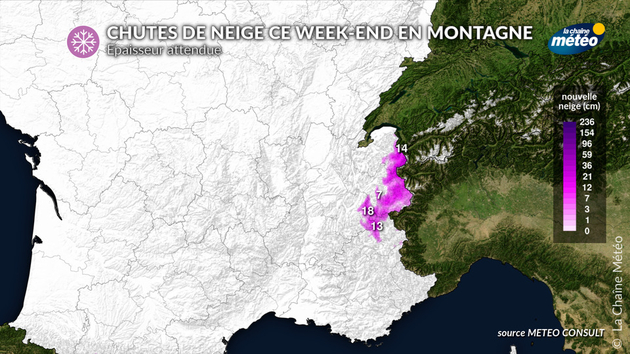 Nouvelles chutes de neige dimanche sur les Alpes Actualités France