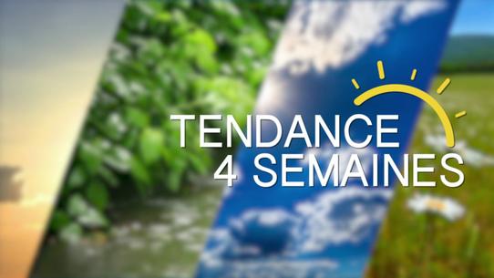 Tendance météo à 4 semaines (Novembre)